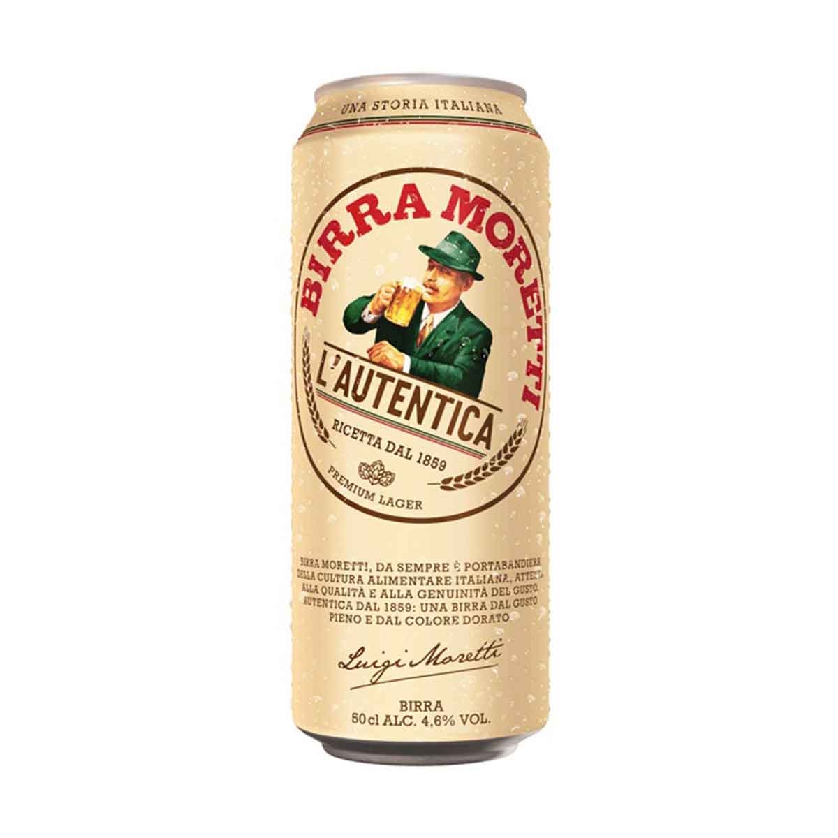 Photo 50 cl Birra Moretti 4.6% 24P Dose EW product