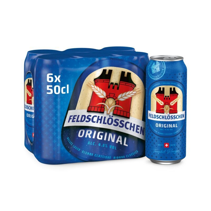 Photo Feldschlösschen Bier 500ml- 4x 6er pack  product