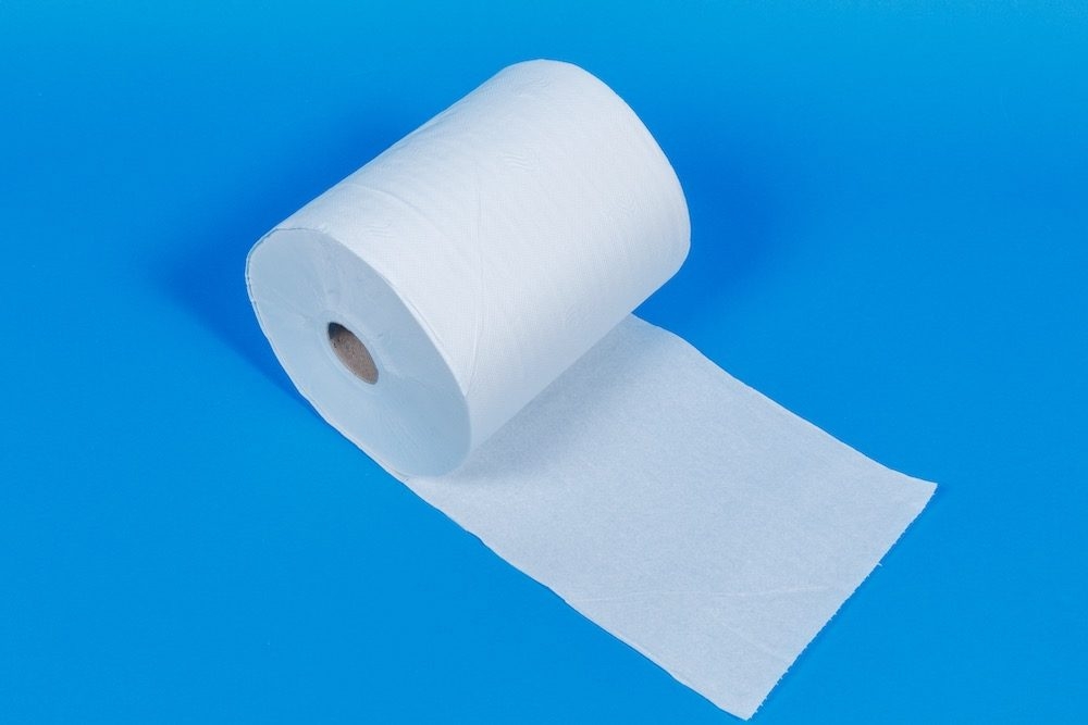 Photo Handtuchrolle 2-lagig weiss 100% Zellstoff 130m product