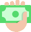 Hand with money